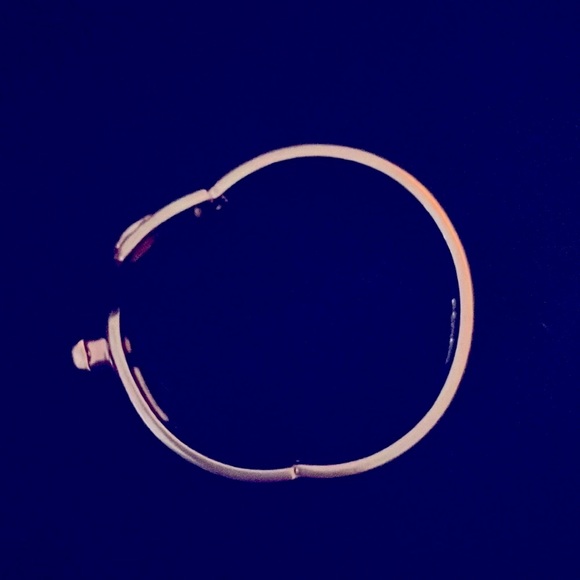 Beautiful pink Gold Coach Bangle Bracelet with turnlock. Gently loved. 💗 - Picture 6 of 7